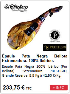 Épaule Ibérique Pata Negra Extremadura
