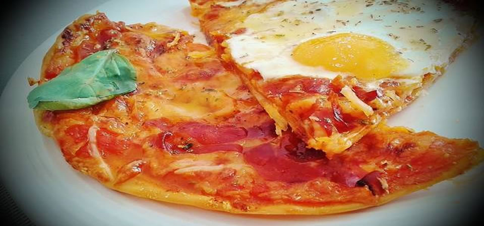 Pizza de Jambon Ib&eacute;rique Pata Negra